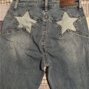 Rock & Roll Denim star pocket jeans